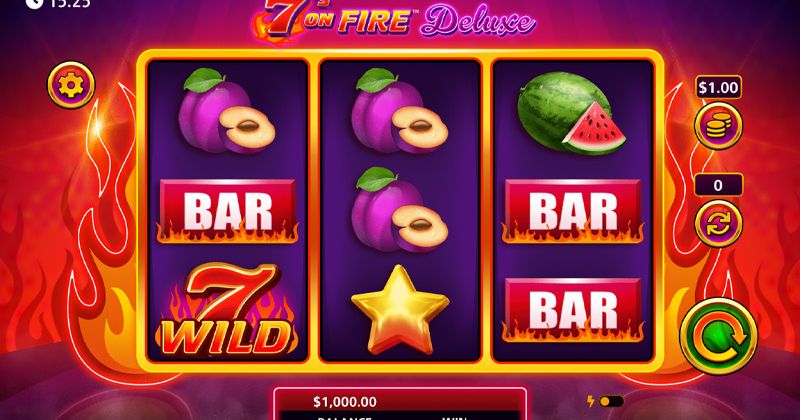Play in 7's on Fire Deluxe Slot Online from Light & Wonder for free now | Ontario Casino