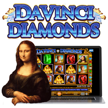 DaVinci Diamonds slot machine