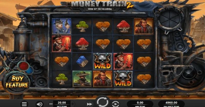 Play in Money Train 2 Slot Online from Relax Gaming for free now | Ontario Casino